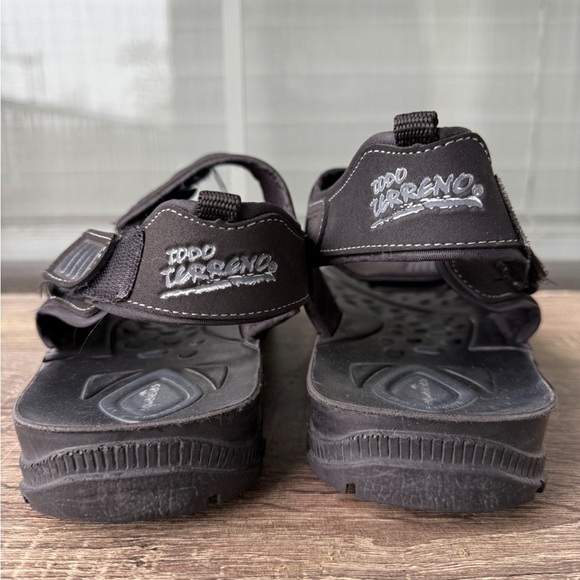 Men’s Black Sport Aqualetas Sandals Size 9 – Adjustable Straps, Comfort Sole ECU - Picture 4 of 8